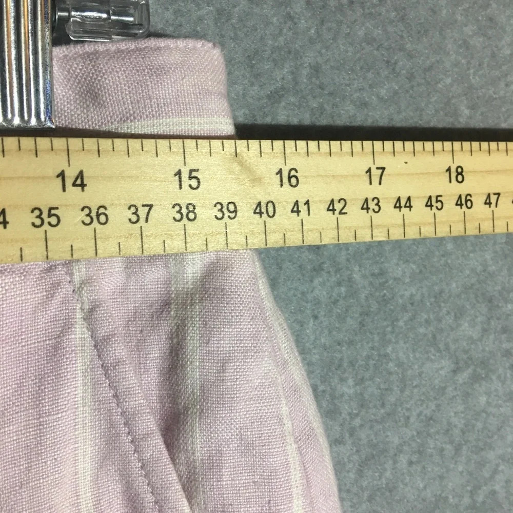 Womens NWT Polo by Ralph Lauren Pants Linen Wide Leg Lagenlook Spring Summer - Picture 2 of 7